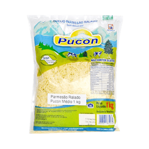 Parmesão Ralado Medio Pucon 1Kg