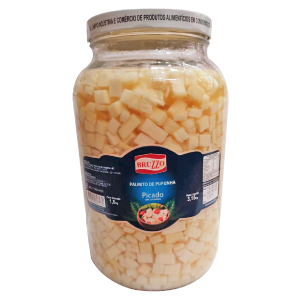 Palmito Pupunha Bruzzo 8kg Picado