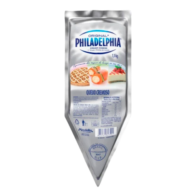 Cream Cheese Philadelphia 1,5Kg MegaG Alimentos
