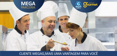 Mega Parceria -  Instituto Gourmet e MegaG