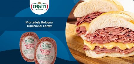 Sanduiche de Mortadela Bologna Tradicional Ceratti