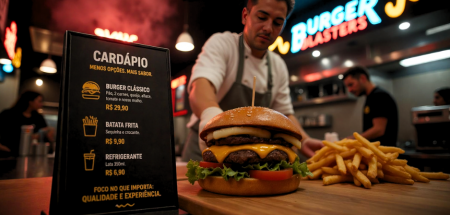 Cardápio enxuto vende mais: o segredo das hamburguerias que faturam mais com menos opções