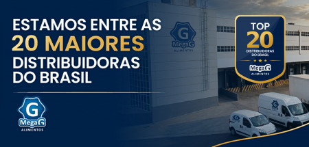 MegaG entra no top 20 da ABAD e ganha destaque no Portal Radar Food 