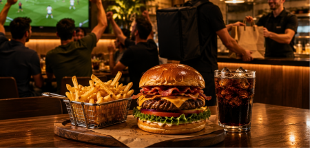 Tendências de consumo em hamburguerias durante eventos esportivos